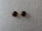 Preview: LA-0307195-412   Goldfarbene Glasaugen mit gesprenkelter Pupille 4-12mm