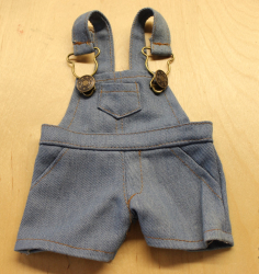BKAL-8000256822801  Jeans-Latzhose bleached
