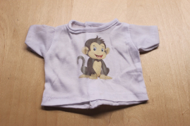 BKAL-919.1   Shirt Affe - Klettverschluß