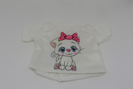 BKAL-1020.1   Shirt Katze - Klettverschluß