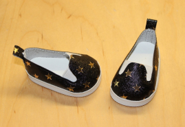 SALI-817.3   Slipper goldene Sterne