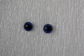 LA-0315450-512   D'blaue Glasaugen mit gesprenkelter Pupille 5-10mm