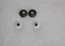 SIA-ALIE301214  Sicherheitsauge Comic dots 8mm
