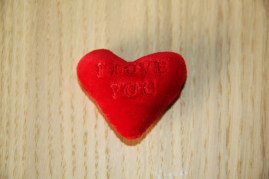 ST-0715   Samt-Herz I love you