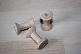 ALIE-MSZ1  Spulen aus Holz/Buchenholz