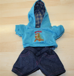 BKTZ-67912402421  Dino-Kapuzenjacke  und Jeans