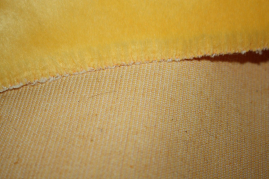 PLÜ-1001  Plüsch Zitronengelb