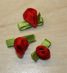 ST-190601   Rose mit Blatt