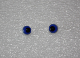 GSA-00610bl Schielauge blaue Pupille 6-10mm