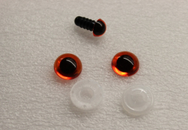 SIA-P0416am   Sicherheitsauge  transparentorange/amber 4-12mm