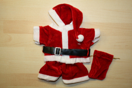 BKTZ-67912402170   Weihnachtsbärkostüm
