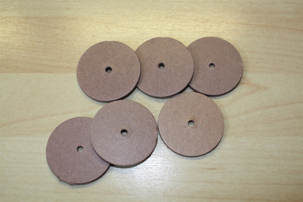 dünn 12 mm Einzelteile für Teddy-Gelenksatz 20 Pappscheiben stabil 