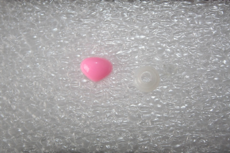 GEO-tri-p  Sicherheitsnase 3-eckig rosa