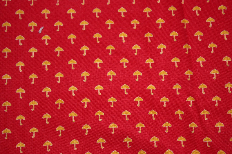 WEST-01   Schirm rot