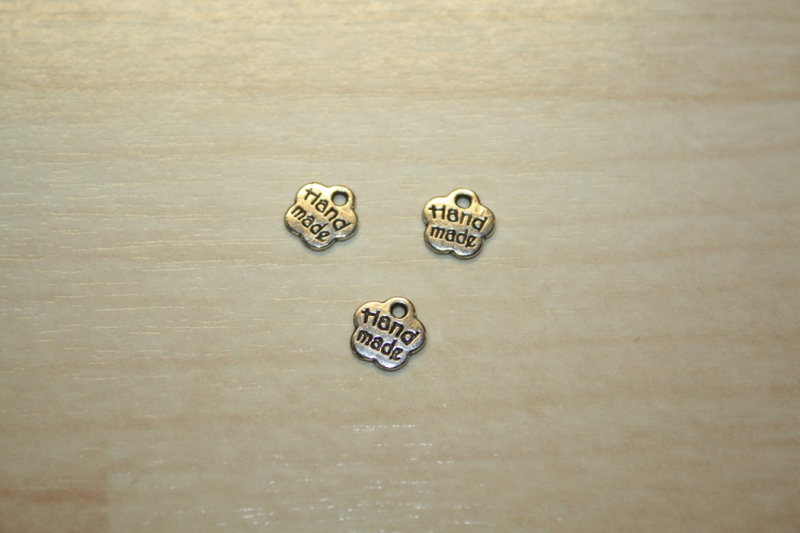 L-0803-03   Schild "Handmade" Blume