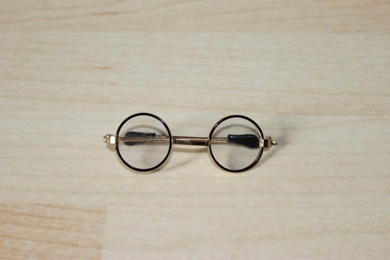 BR-FDCPC013-5s   Brille rund schwarz