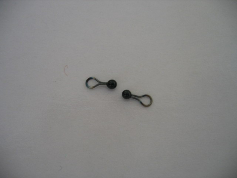 GAS-001220   Schwarze Glasaugen mit Öse 2-20mm