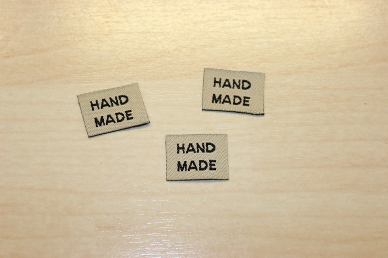 ALIE-SL22115   Aufnählabel "Handmade"