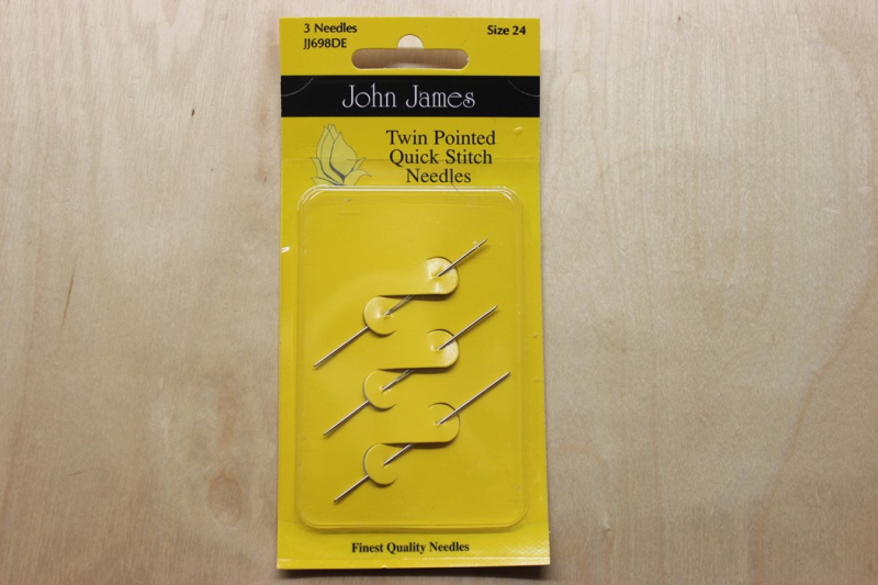 JJ-698DE   Nadeln mit 2 Spitzen 3-er Pack
