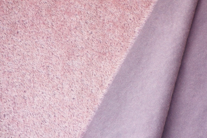 MOH-91517   Mohair Rosa lilafarbener Rücken