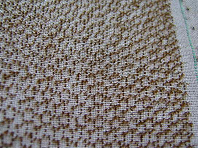 MOH-1501   Mohair Hellbraun meliert