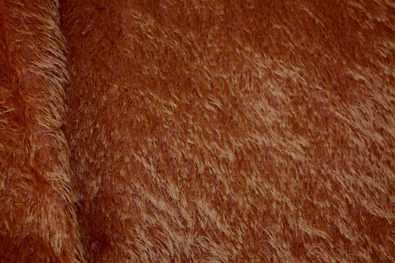 MOH-2506   Mohair Messingbraun String