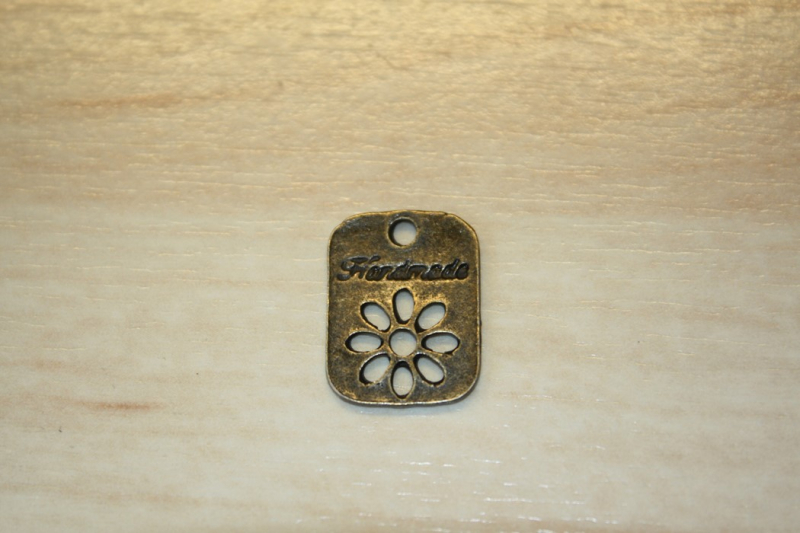 L-0803-90   Schild "Handmade" flower