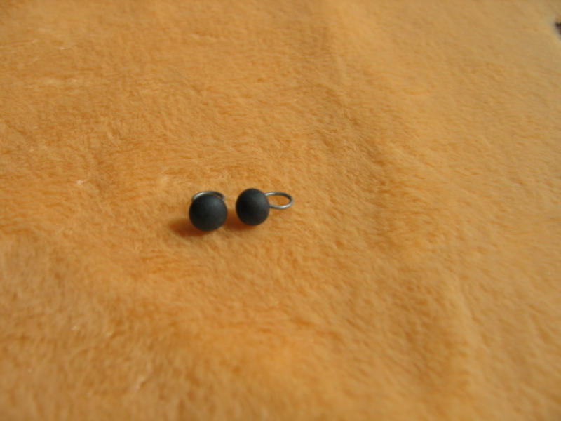 SKA-00312 Matte Glasaugen Schuhknopfaugen