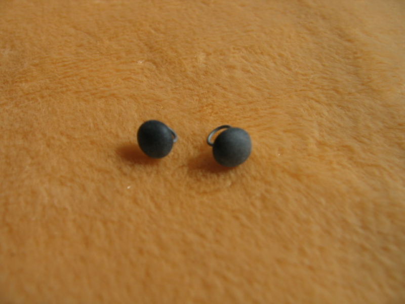 SKA-00312 Matte Glasaugen Schuhknopfaugen