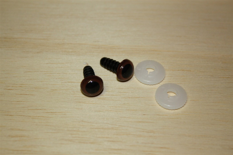 SIA-P645br   Sicherheitsauge braun 6-45mm